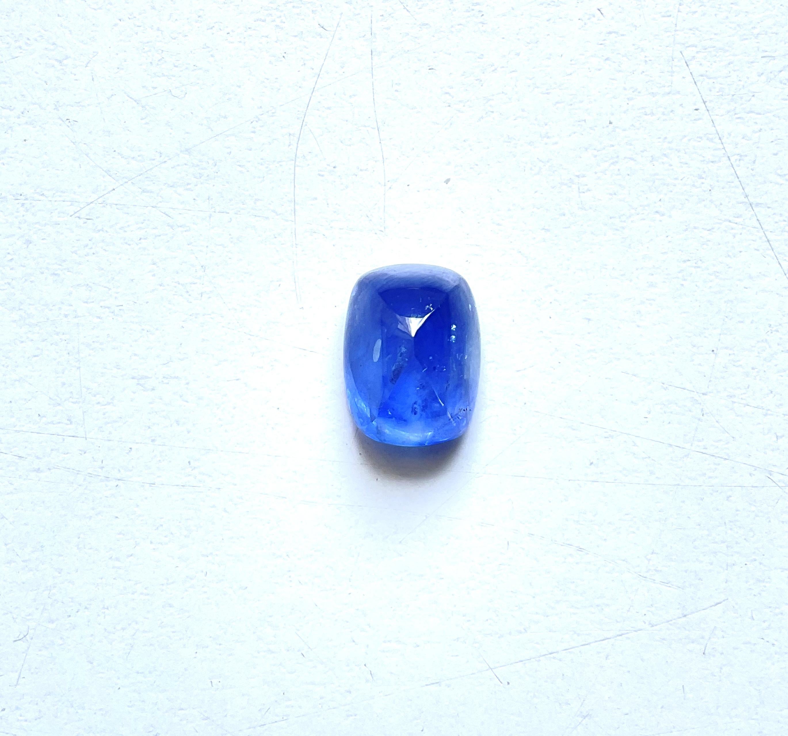 12.84 carats Blue Sapphire Sri Lanka ( Ceylon ) Sugarloaf Cabochon Natural gem

Gemstone: Blue Sapphire
Shape: Sugarloaf Cabochon
Carat weight: 12.84
Size - 13.87x10.5x8.7 MM