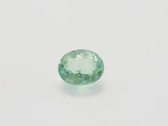 Tormalina Paraiba ovale certificata 1,30ct, 7,02x5,79x4,39 mm