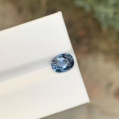 Spinello blu cobalto sciolto Nature da 1,31 carati certificato proveniente dalla Tanzania