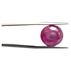 how much does ruby cost Certified 13.20 Carats No Heat Burmese Ruby Round Faceted Cutstone Natural Gem