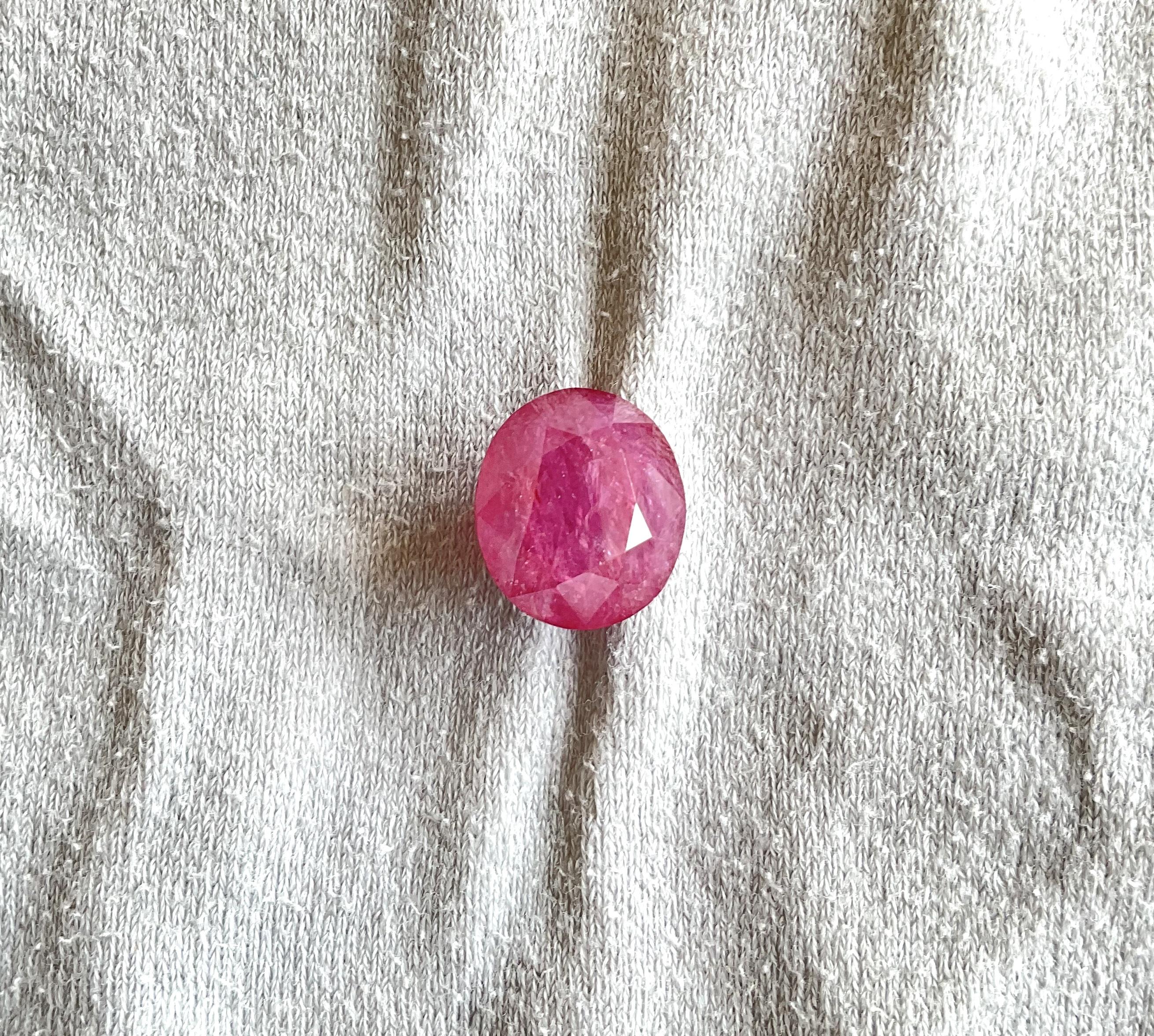 Certified 13.36 Carats Mozambique Ruby Oval Faceted Cut stone No Heat Natural Gem

Weight: 13.36 Carats
Size: 13.5x12x10 MM
Pieces: 1
Shape: Faceted oval Cut stone