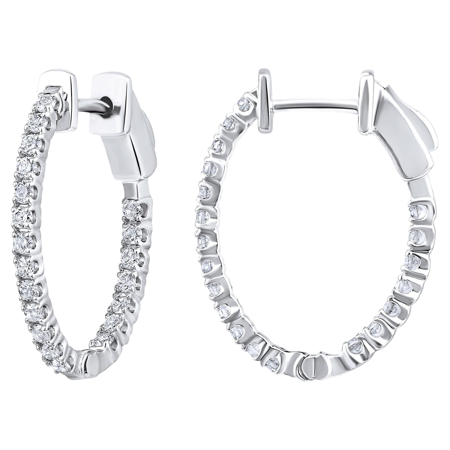 Louis Vuitton Louise hoop GM earrings at 1stDibs