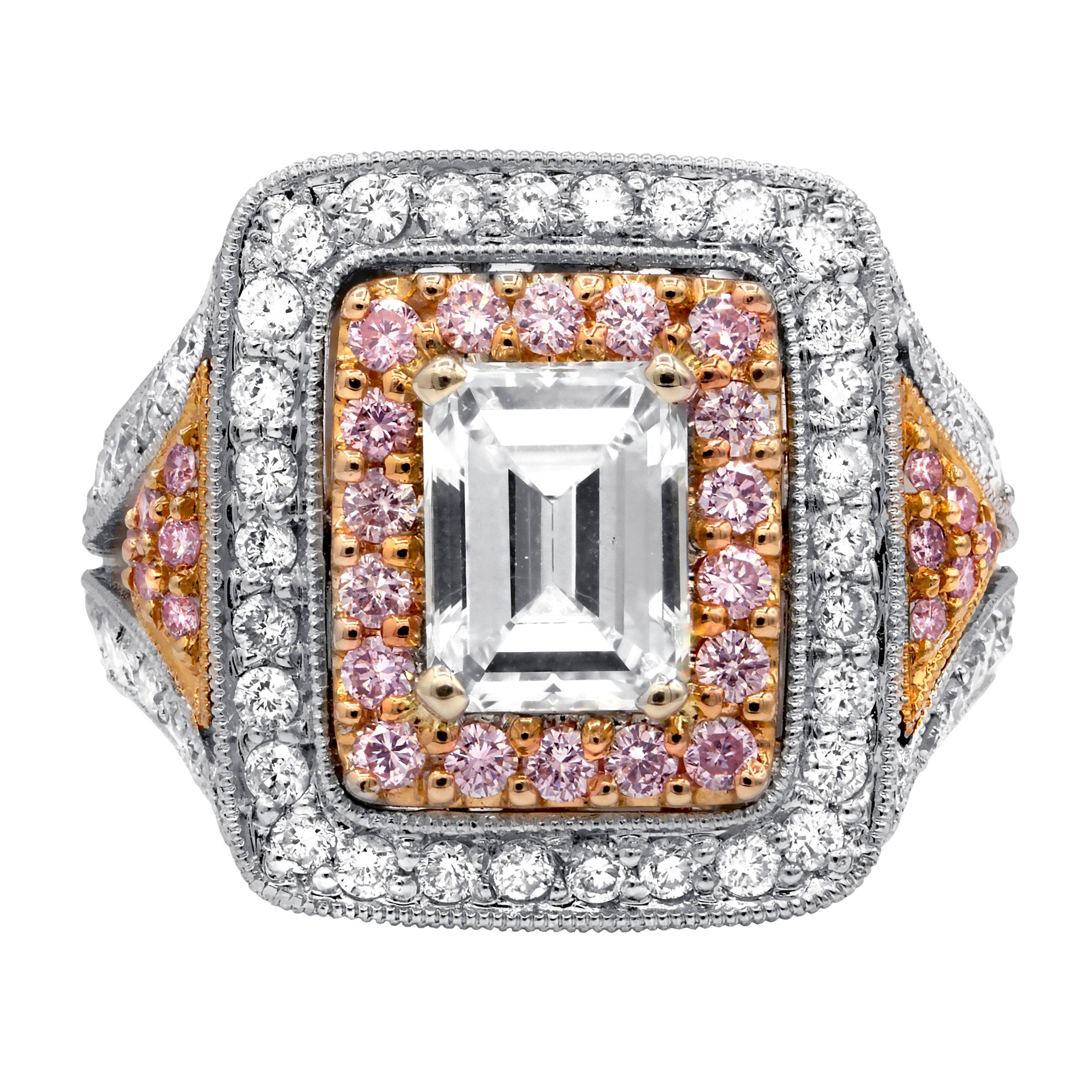 Certified 1.50 Carat H Color VS in clarity Diamond Ring