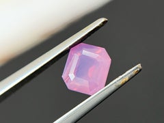 Certified 1.55 Carat Natural Neon Dreamy Milky Pink Mahenge Spinel