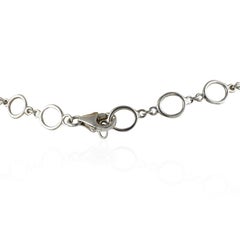 Certified 15.51 CTW Sapphire and Halo Diamond Necklace Gift 18k White Gold