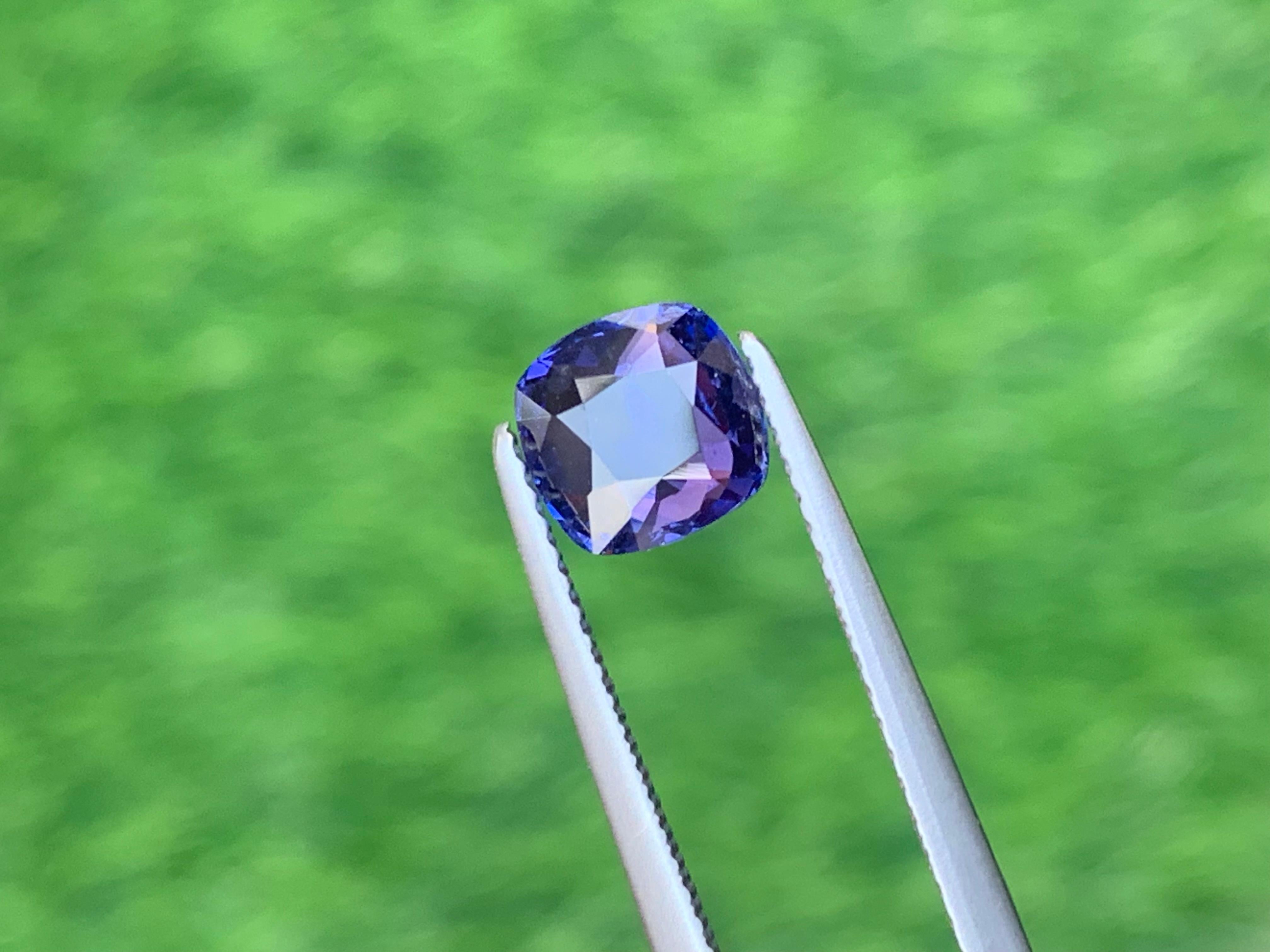 Stunning Blue Sapphire
Weight: 1.58 Carats
Dimension: 6.62x6.48x3.56 Mm
Origin: Srilanka
Shape: Cushion
Color: Blue
Treatment: Non
Certificate: Available
.
Sapphires are known as the stones of wisdom and serenity. They are used to release mental