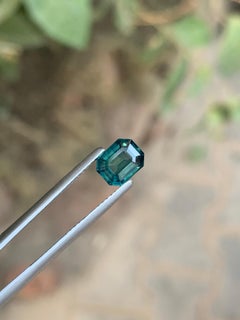 Certified 1.61 Carat Natural Loose Sapphire Octagon Shape Gemstone