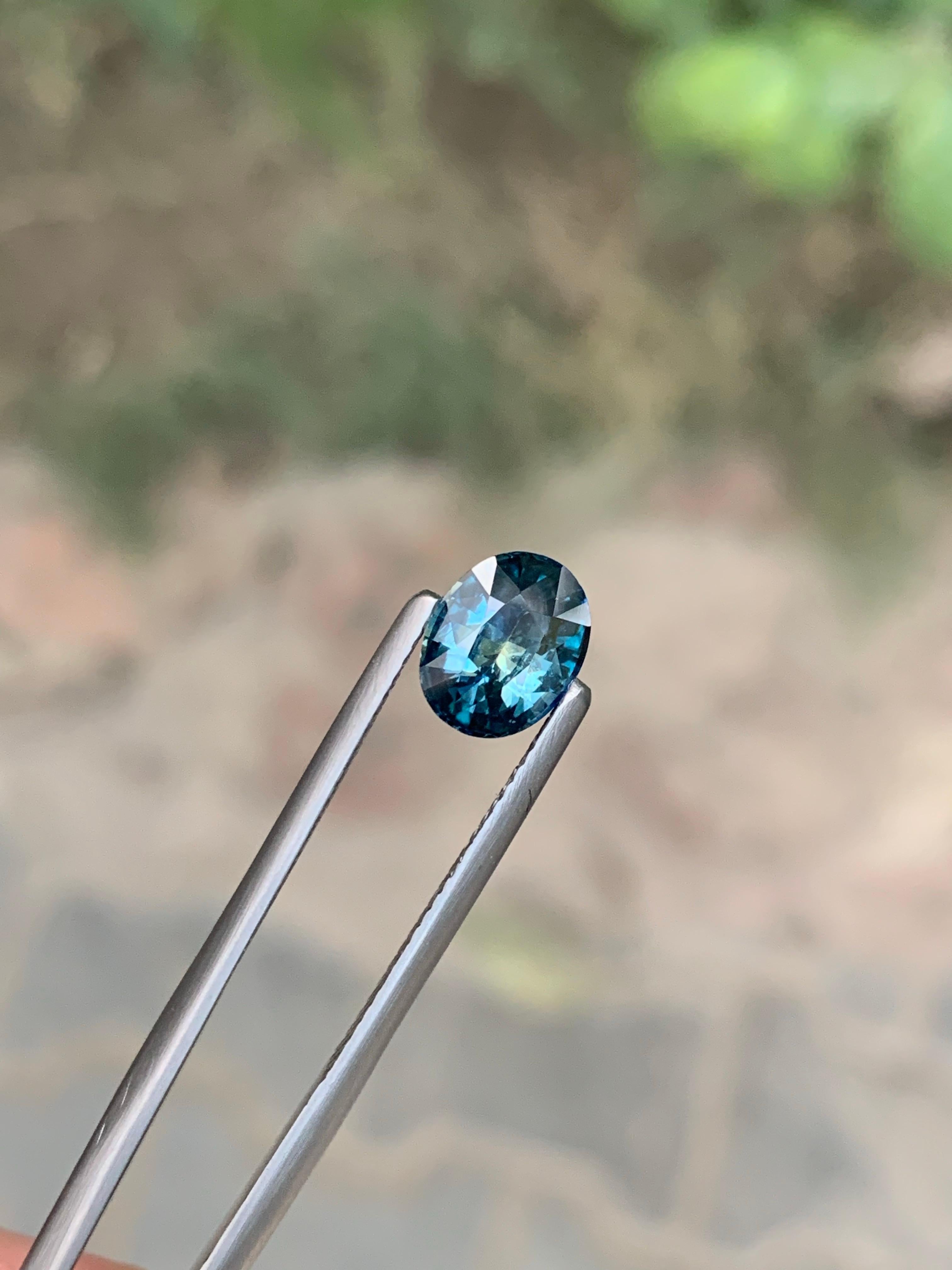 Certified 1.63 Carat Natural Loose Bi Colour Sapphire From Madagascar, Africa en vente 5