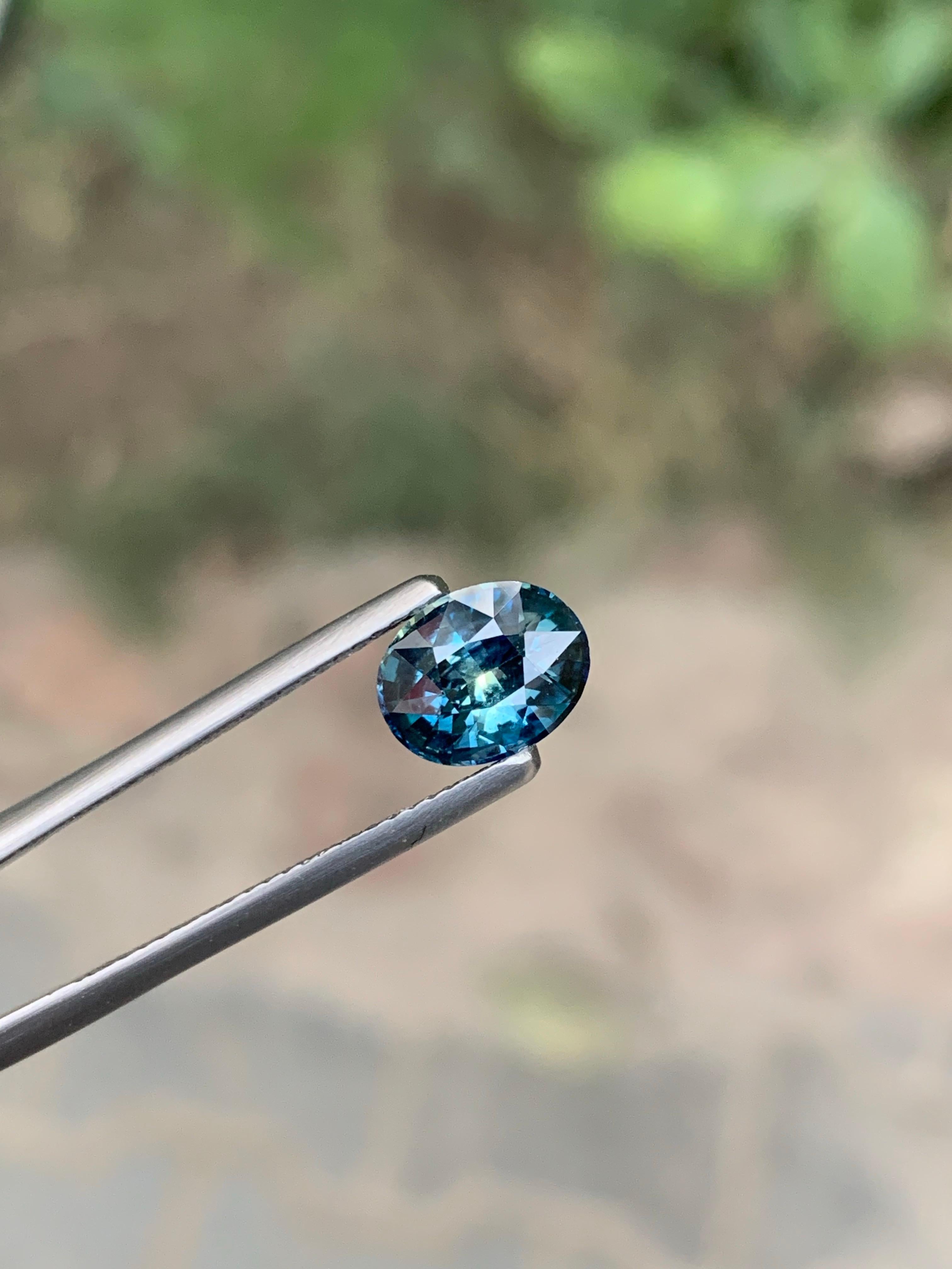 Certified 1.63 Carat Natural Loose Bi Colour Sapphire From Madagascar, Africa Neuf - En vente à Peshawar, PK