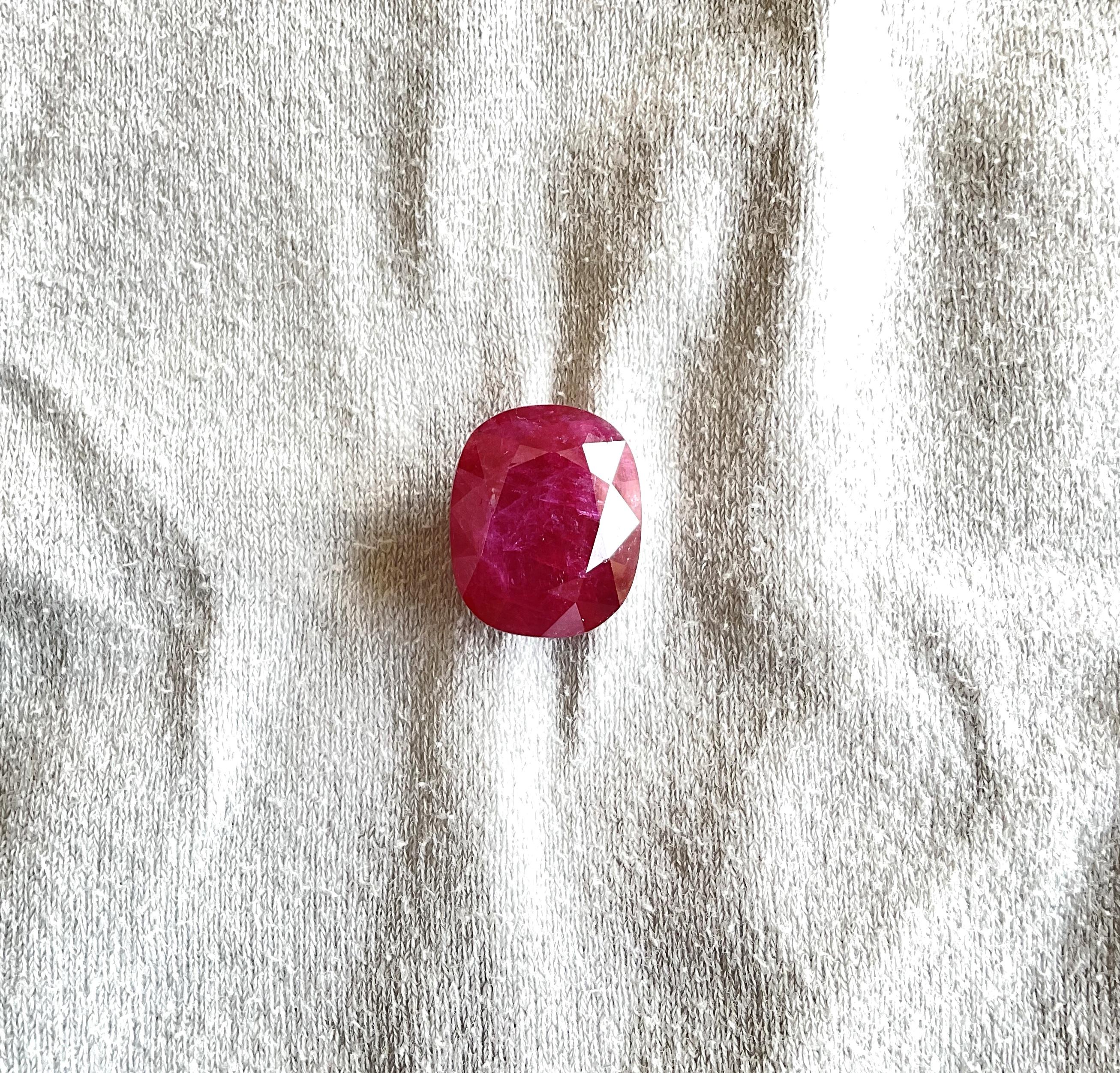 Certified 16.44 Carats Mozambique Ruby Cushion Faceted Cut stone No Heat Natural

Weight: 16.44 Carats
Size: 16x13x8.5 MM
Pieces: 1
Shape: Faceted Cushion cut stone