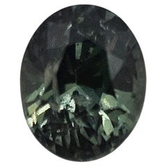 Certified 1.85 Carat Green Teal Sapphire Gemstone