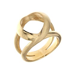 Certified 18Kt Yellow Gold with 3 Interchangeable Gemstones