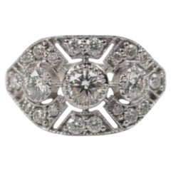 Certified 1.90 Ct Round Brillant Shape Diamonds F/VS1 18K Gold Ring