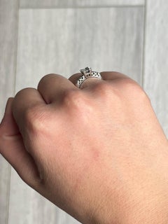 Certified 1960's Diamond Solitaire Ring
