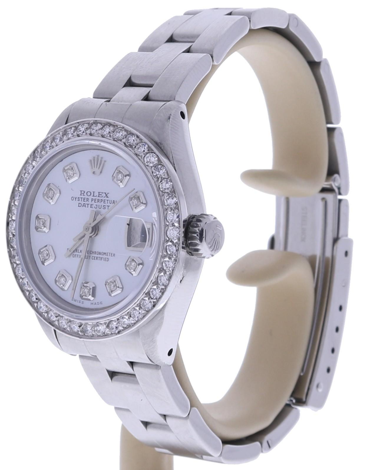 Contemporary Certified 1981 Rolex Datejust 6916 Mother of Pearl Dial