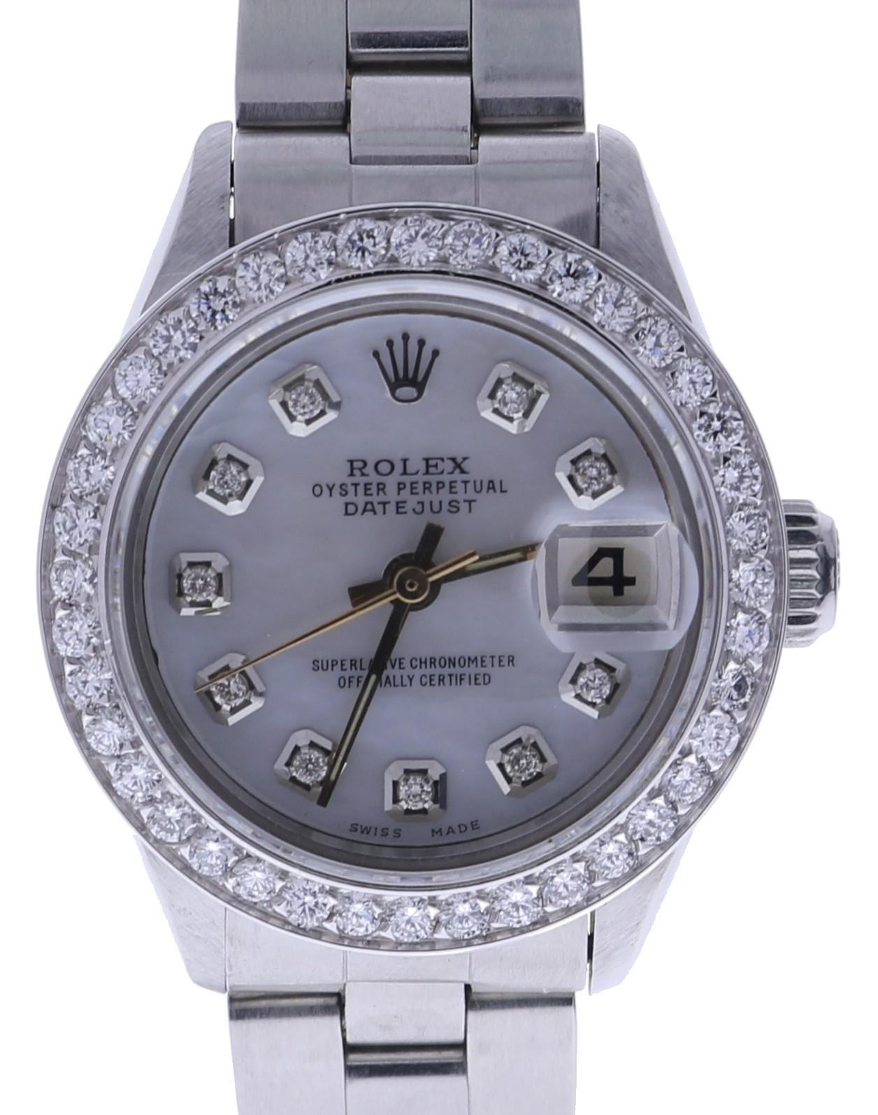 Certified 1981 Rolex Datejust 6916 Mother of Pearl Dial In Fair Condition In Miami, FL