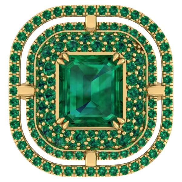 in vendita:  Anello Cocktail con smeraldo colombiano da 2 carati certificato