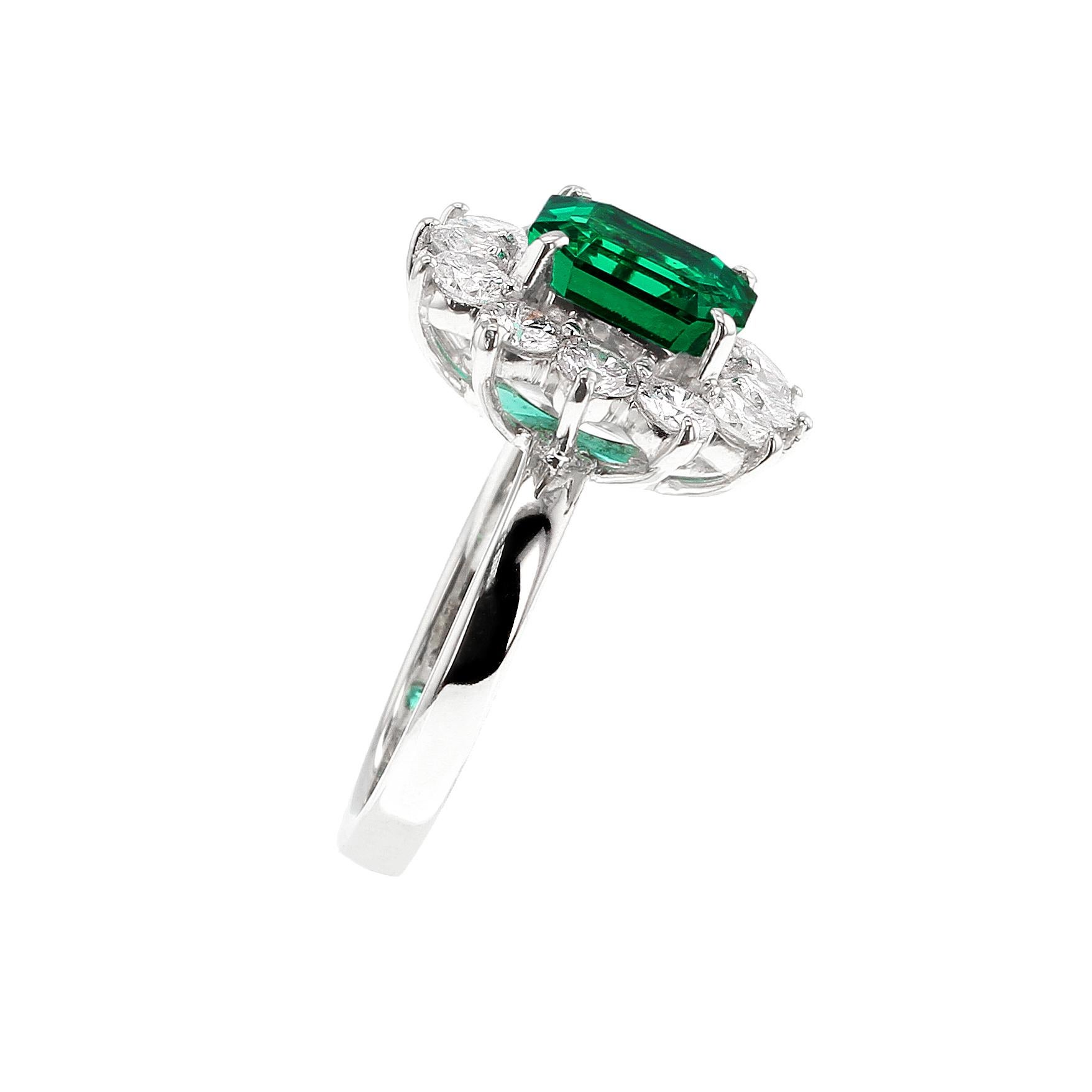 2 carat colombian emerald