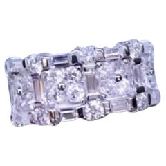 Certified 2.00 Ct Natural Diamonds 18K Cocktail Ring 