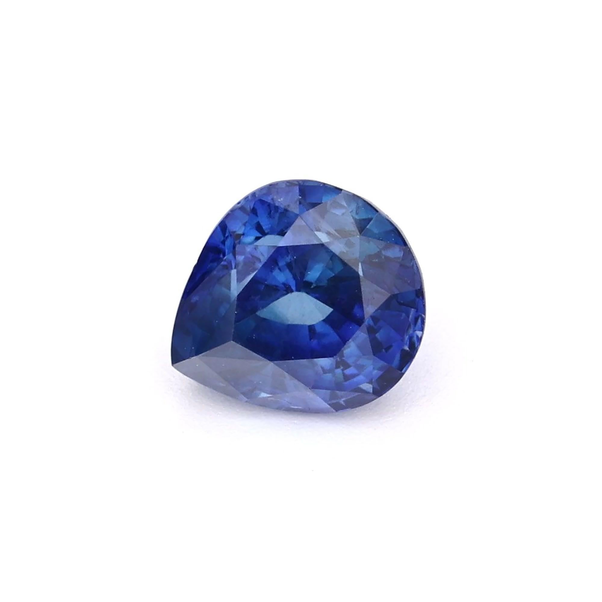 Natural Blue Sapphire Vivid Blue, This exquisite gemstone originates from Ceylon (Sri Lanka), known for producing exceptional quality stones. With its internally flawless clarity.

• Variety: Blue Sapphire 
• Origin: Sri Lanka (Ceylon)
• Color(s):