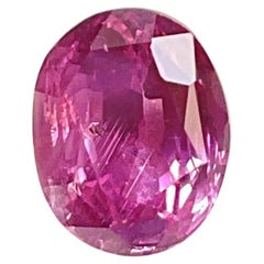Certified 2.06 Carats No heat Sri-Lanka Pink Sapphire Oval Cutstone Natural gem