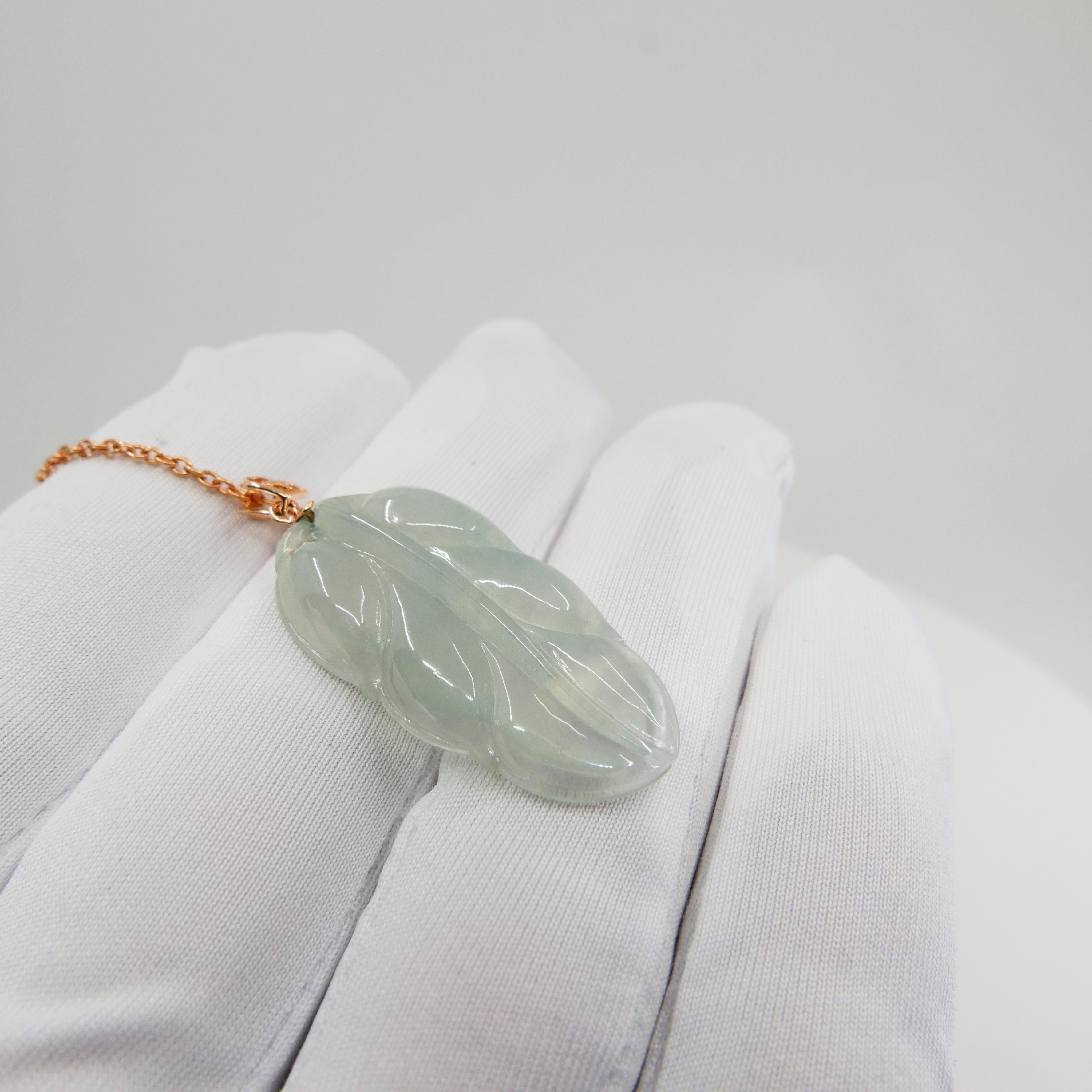 jade leaf pendant meaning