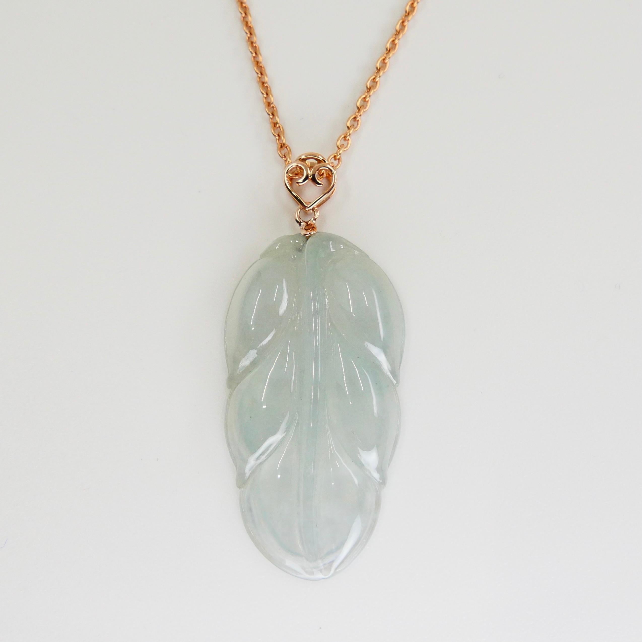 jade leaf pendant meaning