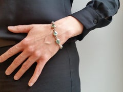 Certified 21.01 Carat African Paraiba Tourmalines Bracelet