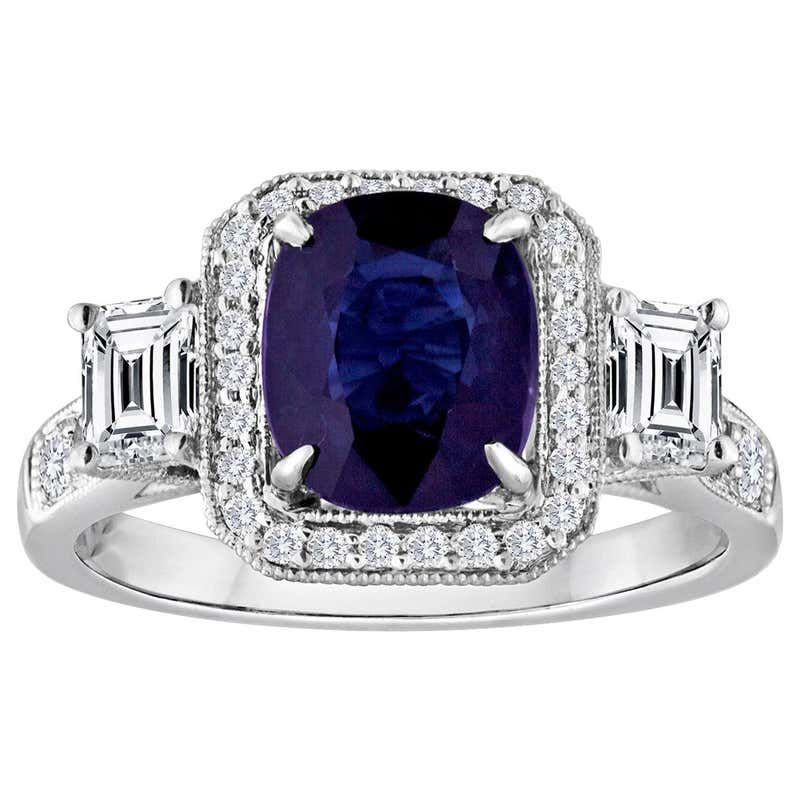 Antique Sapphire Engagement Rings - 2,214 For Sale at 1stdibs - Page 12