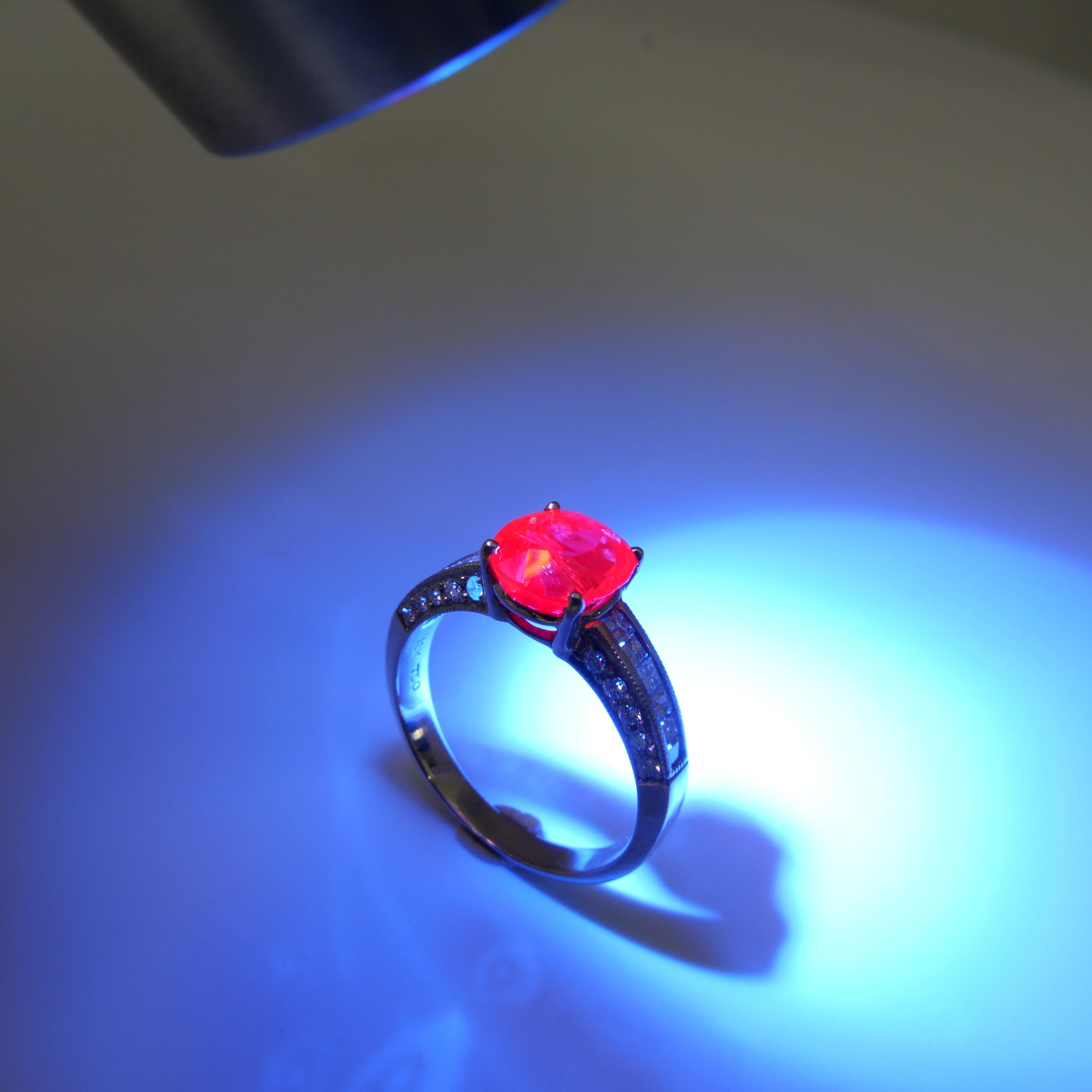 ruby fluorescence