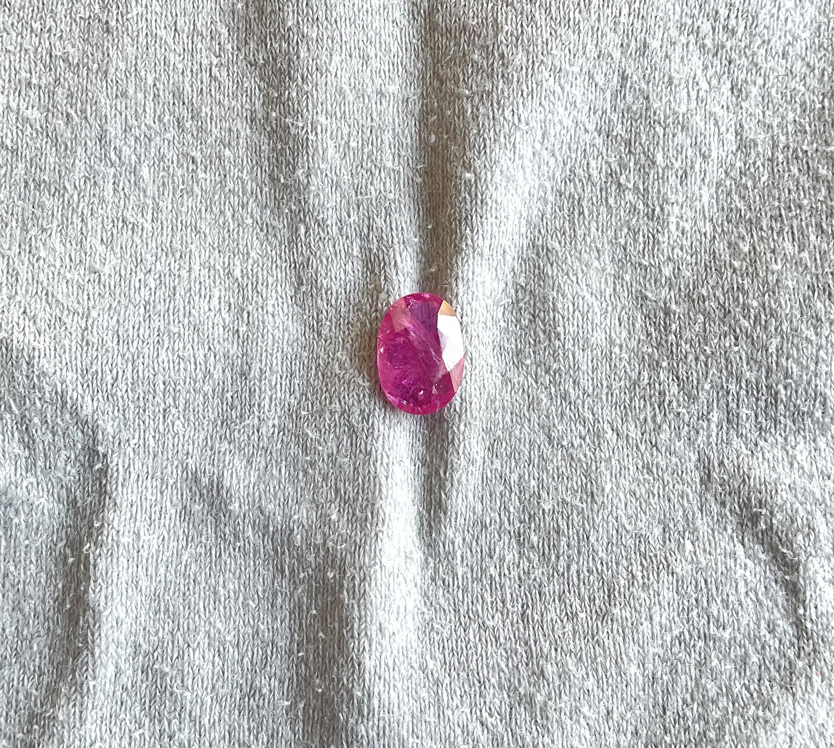 Rubino ovale sfaccettato certificato da 2.19 carati del Mozambico Pietra tagliata senza calore Gemma naturale

Peso: 2,19 carati
Dimensioni: 9,5x7x3 MM
Pezzi: 1
Forma: Pietra ovale sfaccettata Cur