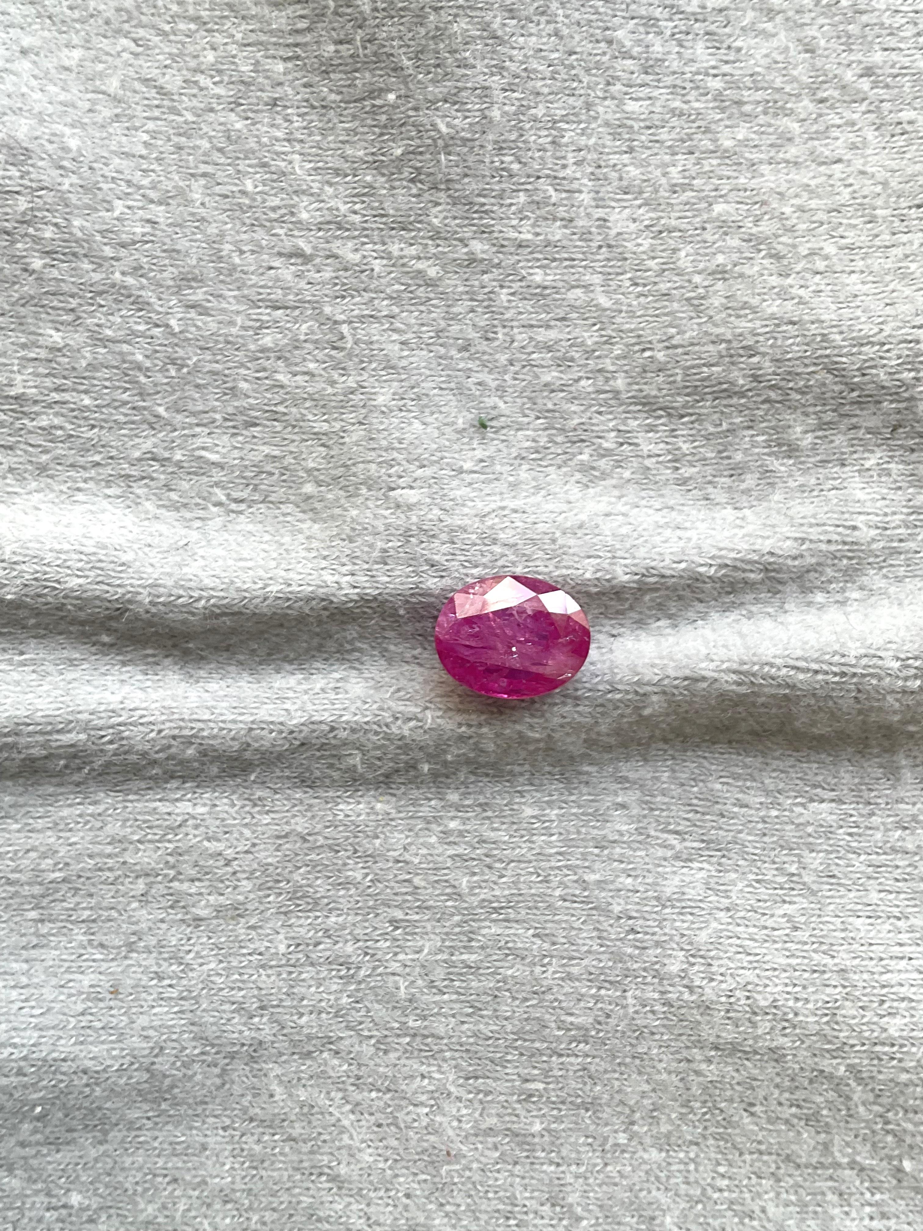 Rubino ovale sfaccettato certificato da 2.30 carati del Mozambico Pietra tagliata senza calore Gemma naturale

Peso: 2,30 Carati
Dimensioni:  8x7.5x4 MM
Pezzi: 1
Forma: Pietra sfaccettata di taglio ovale