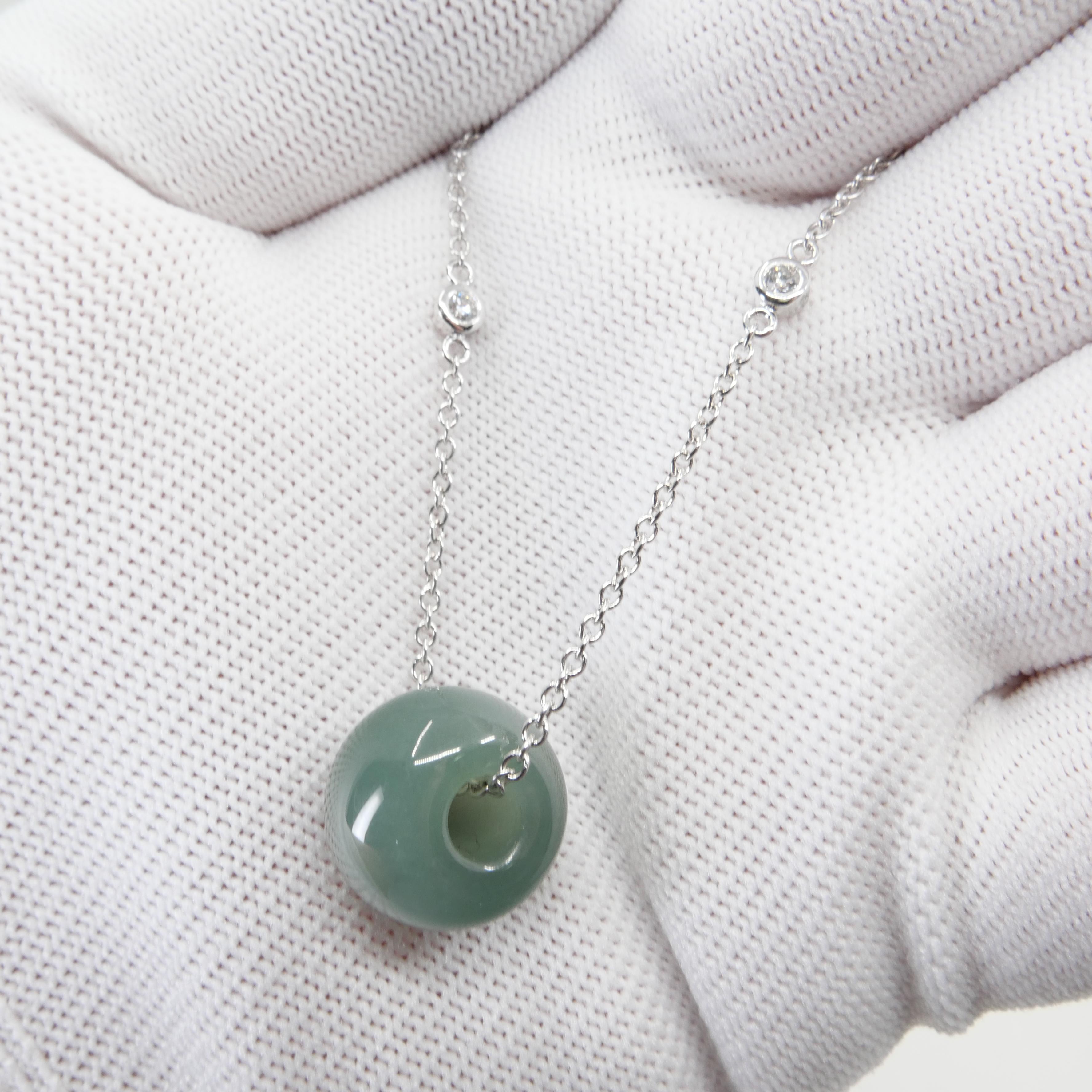 jade donut pendant meaning