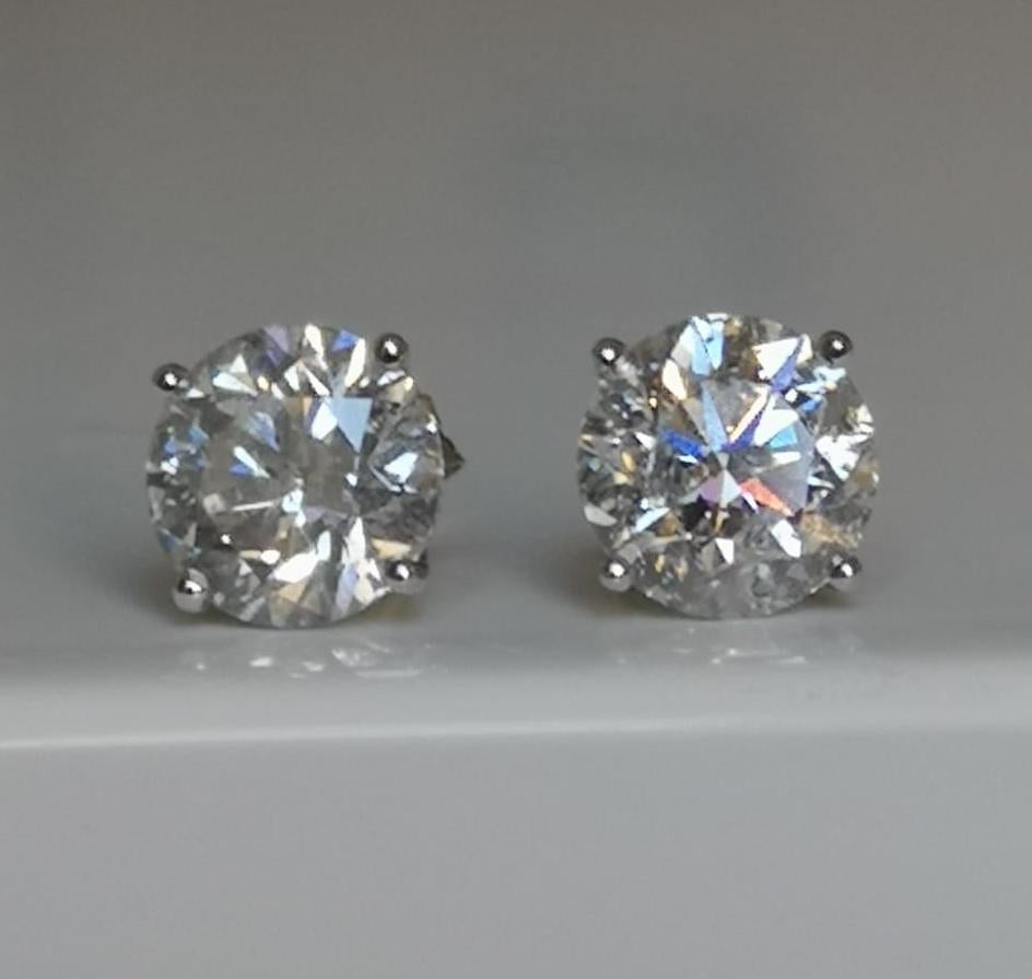 2.5 carat diamond earrings price