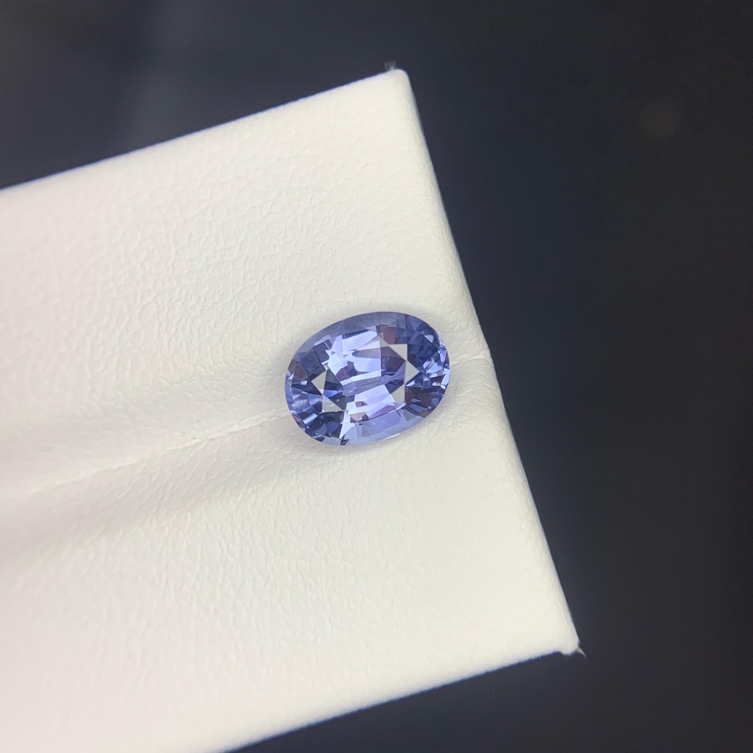 Zertifizierte 2,51 Karat natürlichen losen blauen Saphir Oval Form Edelstein aus Madagaskar im Angebot 5