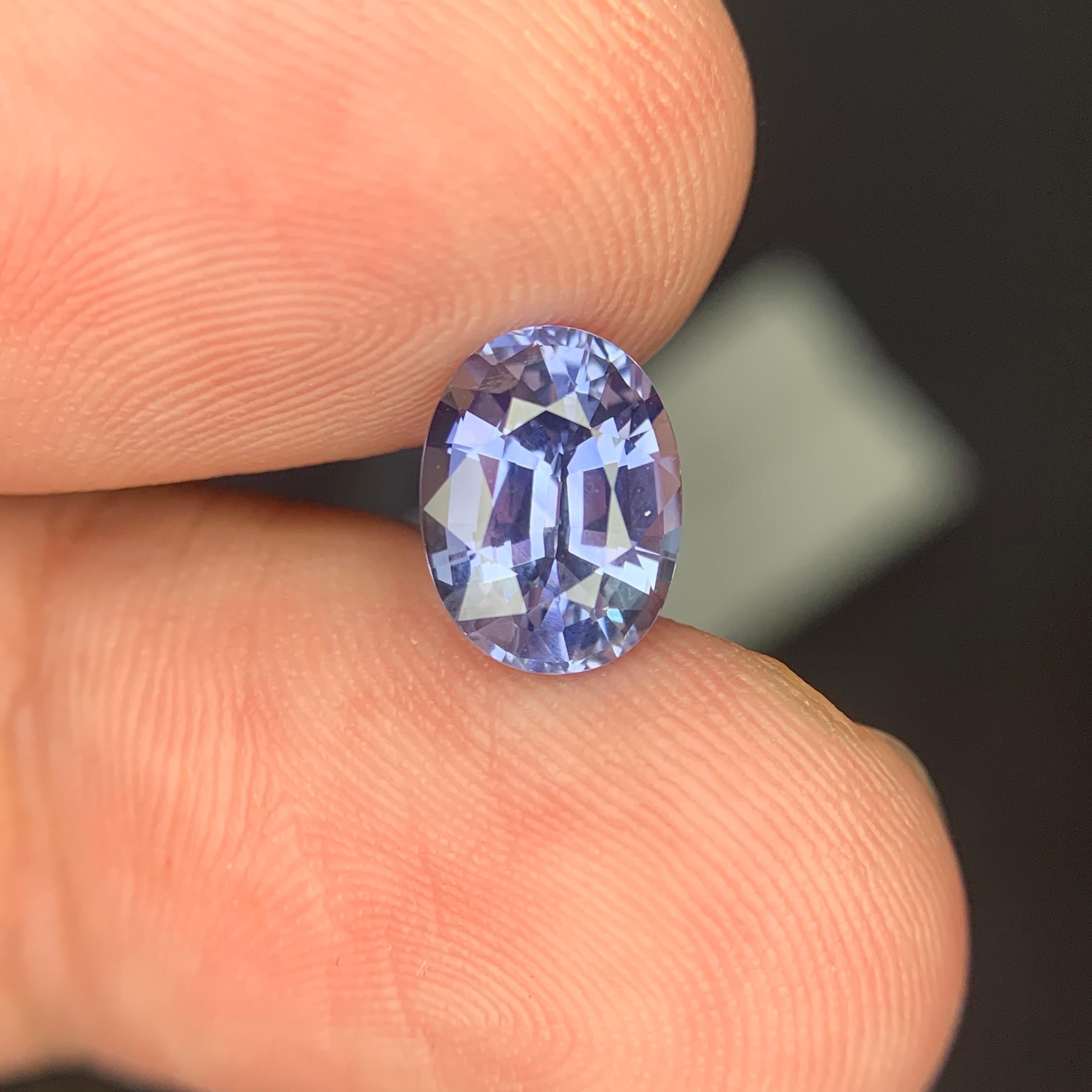 Zertifizierte 2,51 Karat natürlichen losen blauen Saphir Oval Form Edelstein aus Madagaskar im Angebot 8