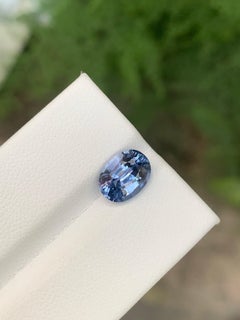 Certified 2.51 Carat Natural Loose Blue Sapphire Oval Shape Gem From Madagascar