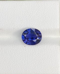 Certified 2.55 Ct No heat Royal Blue Sapphire Ceylon Origin Ring Gemstone