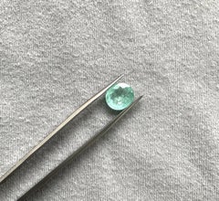 Certified 2.60 Carats Blue Paraiba Tourmaline Oval Cut Stone for Fine Jewelry