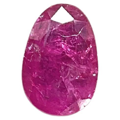 As we are auction partners at Gemfields, we have sourced these rubies from winning auctions and had cut them in our in house manufacturing responsibly.

Weight: 2.89 Carats
Size: 11x7x3.5 MM
Pieces: 1
Shape: Faceted pear cut stone
