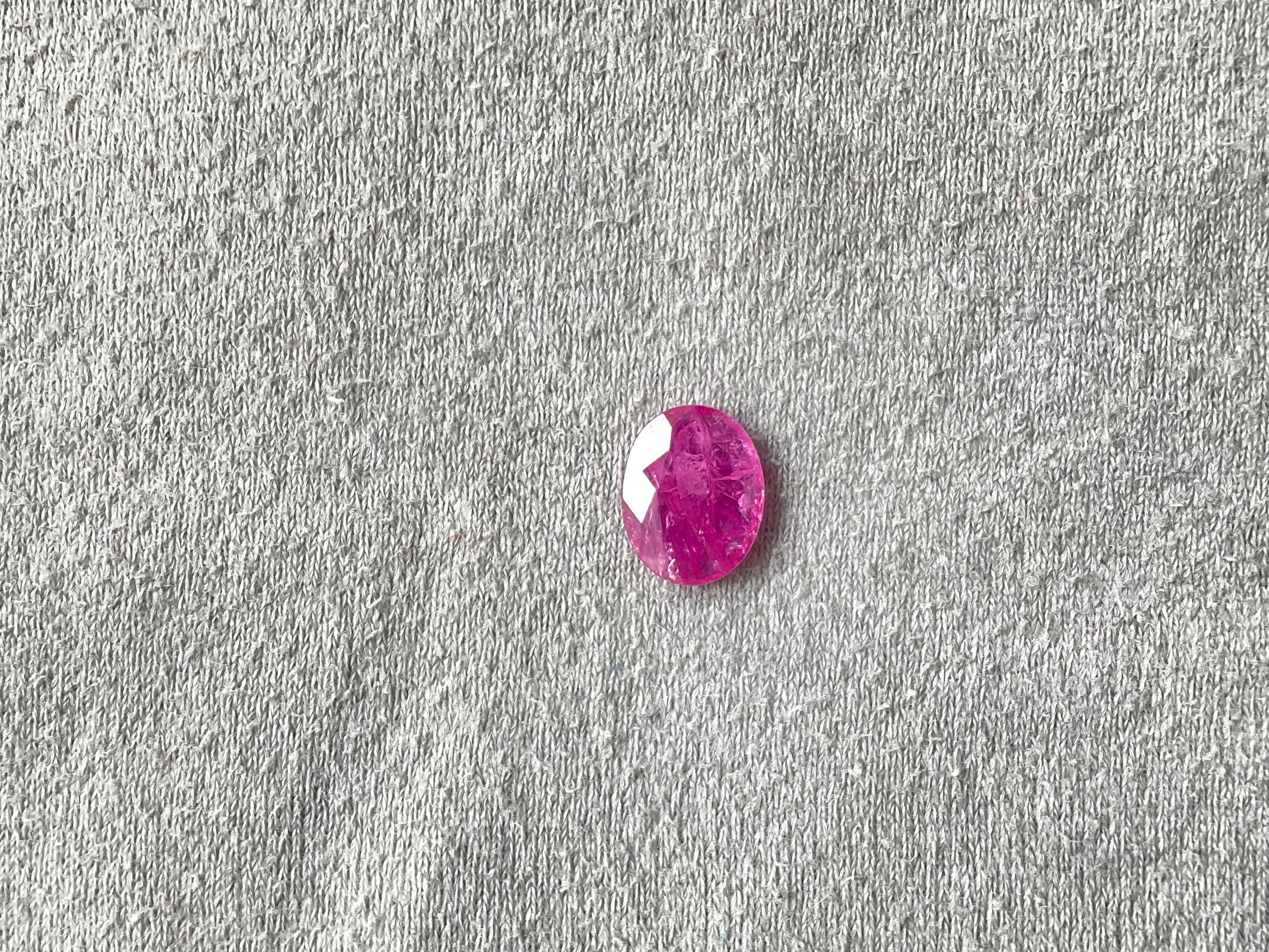 Certified 2.94 Carats Mozambique Ruby Oval Faceted Cut stone No Heat Natural Gem

Gemstone - Ruby
Weight: 2.94 Carats
Size: 11.42x9.06x2.40 MM
Pieces: 1
Shape: Faceted Oval cut stone