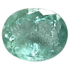 Certified 2.96 Carats Blue Paraiba Tourmaline Oval Cut Stone for Fine Jewelry