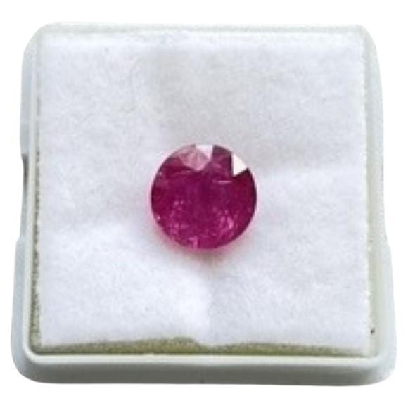 As we are auction partners at Gemfields, we have sourced these rubies from winning auctions and had cut them in our in house manufacturing responsibly.

Weight: 3.02 Carats
Size: 8x5 MM
Pieces: 1
Shape: Faceted Round Cur stone