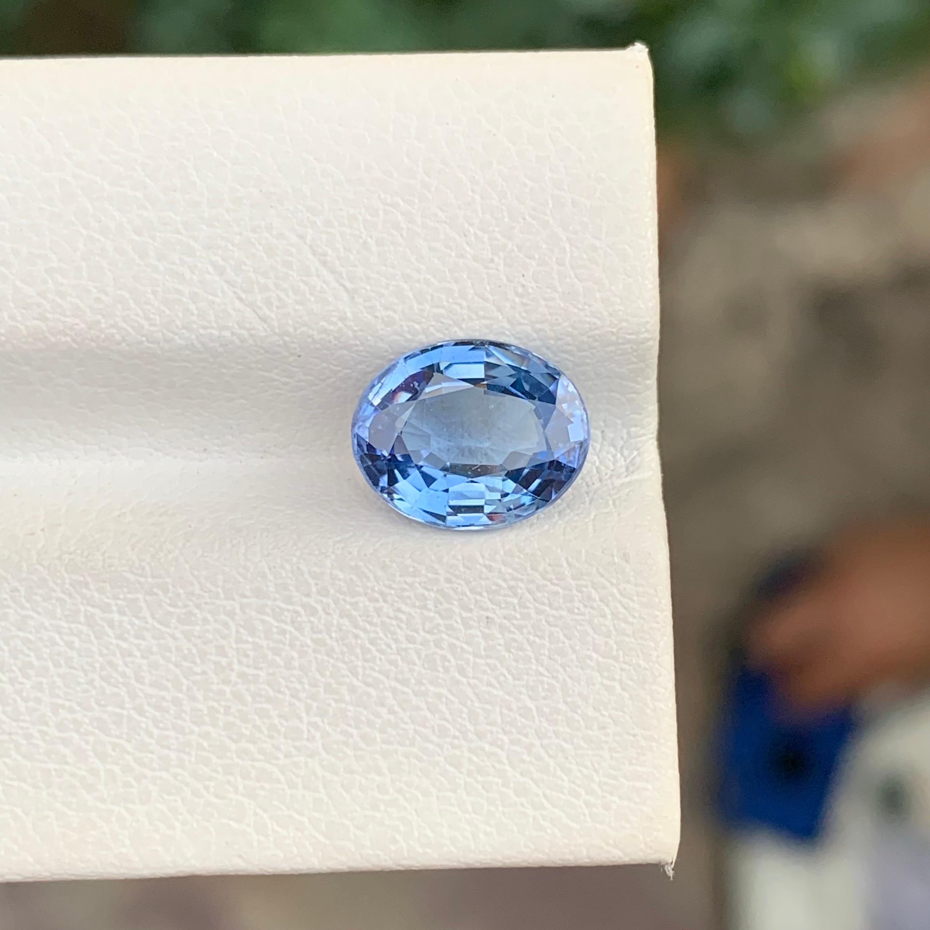 Loose Blue Sapphire

Weight: 3.24 Carats
Dimension: 9.8 x 7.9 x 4.5 Mm
Origin: Sri Lanka 
Treatment: Heated 
Certificate: Available 

Sapphire, a gemstone of legendary beauty and enduring allure, captivates with its rich history, stunning color