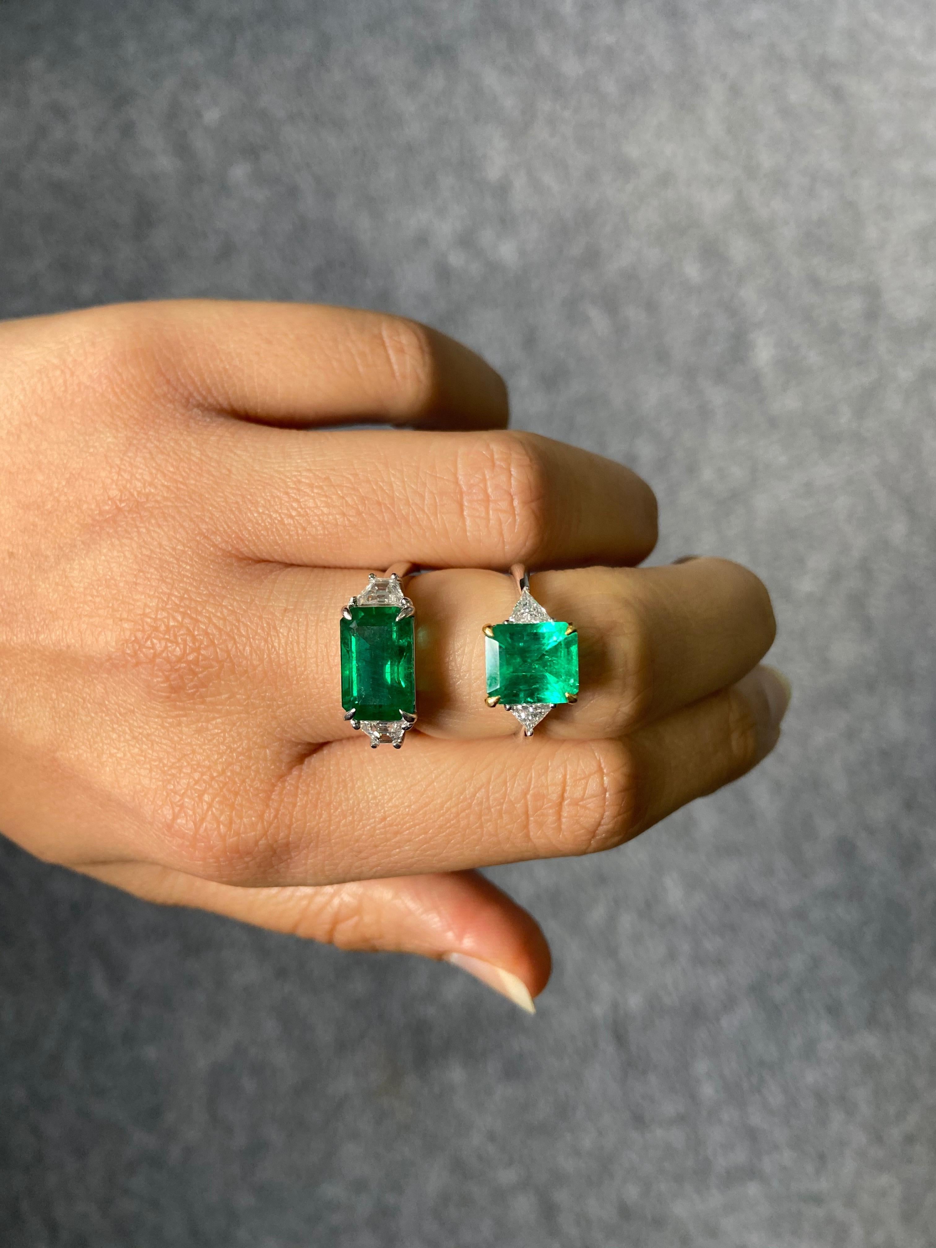 emerald promise ring