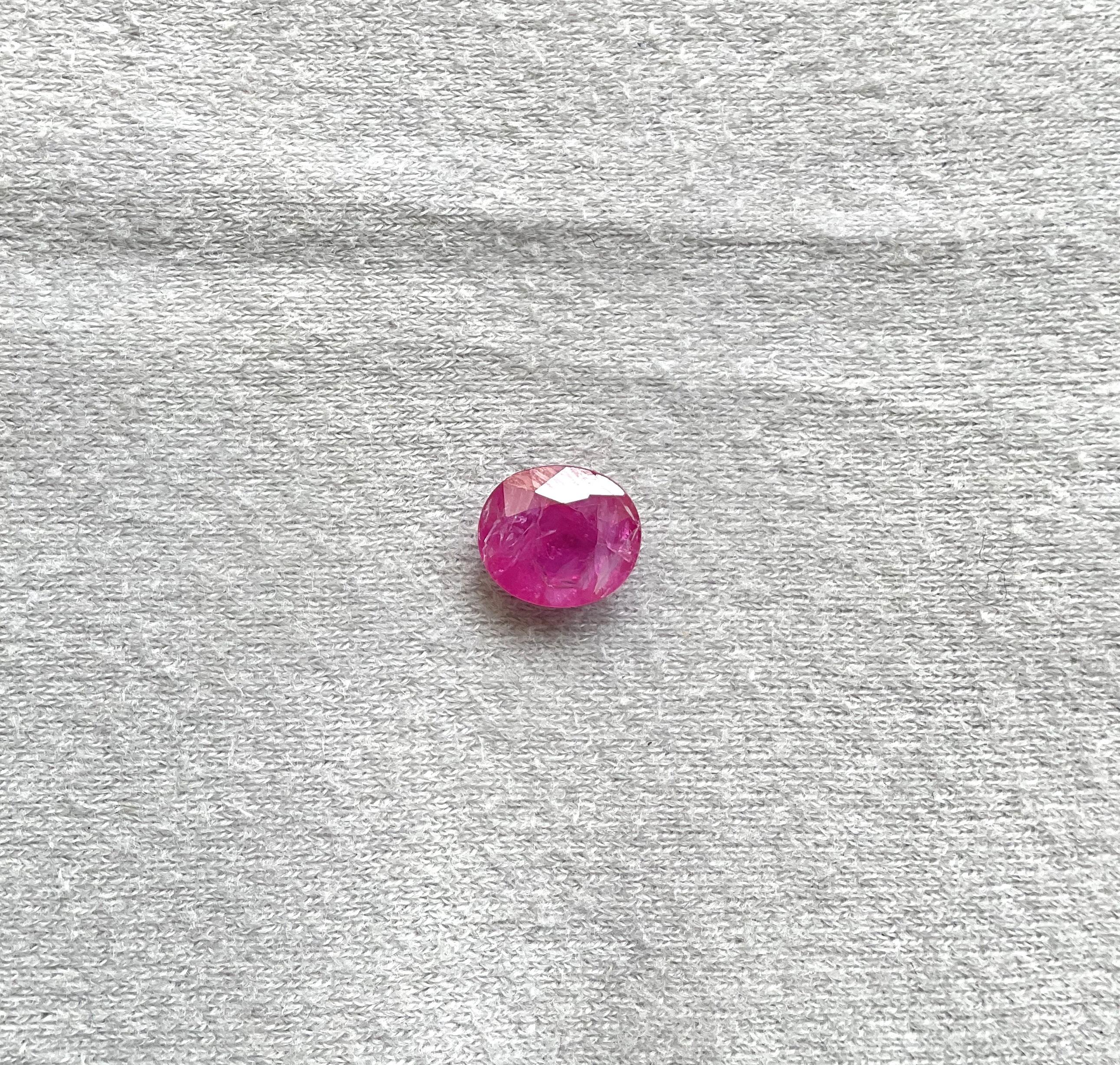 Certified 3.42 Carats Mozambique Ruby Oval Faceted Cut stone No Heat Natural Gem

Weight: 3.42 Carats
Size: 10x8.5x4 MM
Pieces: 1
Shape: Faceted Oval cut stone