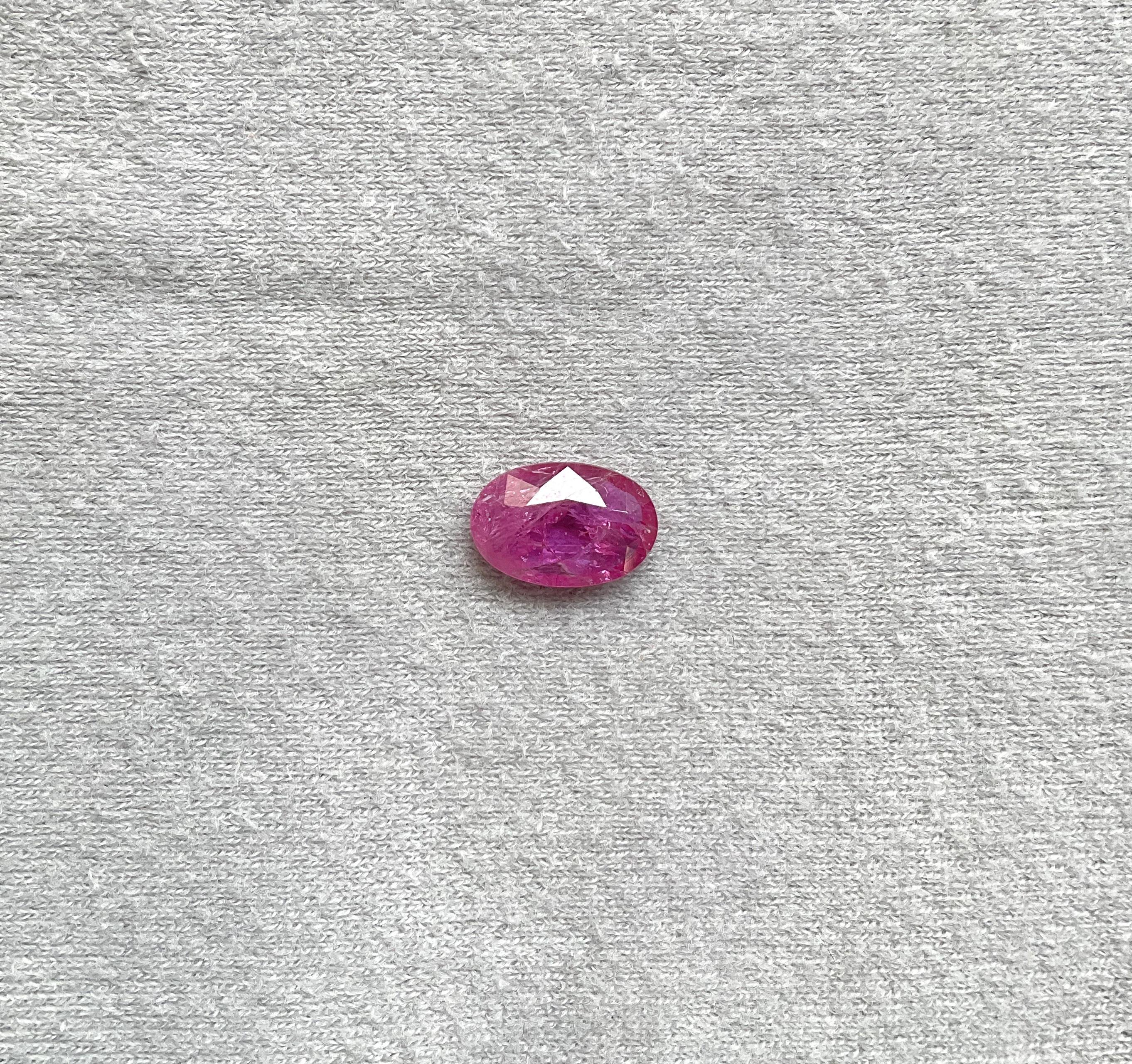 Zertifiziert 3.43 Karat Mosambik Rubin Oval Facettenschliff Stein keine Hitze natürlichen Edelstein

Gewicht: 3,43 Karat
Größe: 12,5x8x3,5 MM
Stücke: 1
Form: Facettierter Stein im Ovalschliff