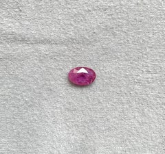 Zertifiziert 3.43 Karat Mosambik Rubin Oval Facettenschliff Stein keine Hitze natürlichen Edelstein