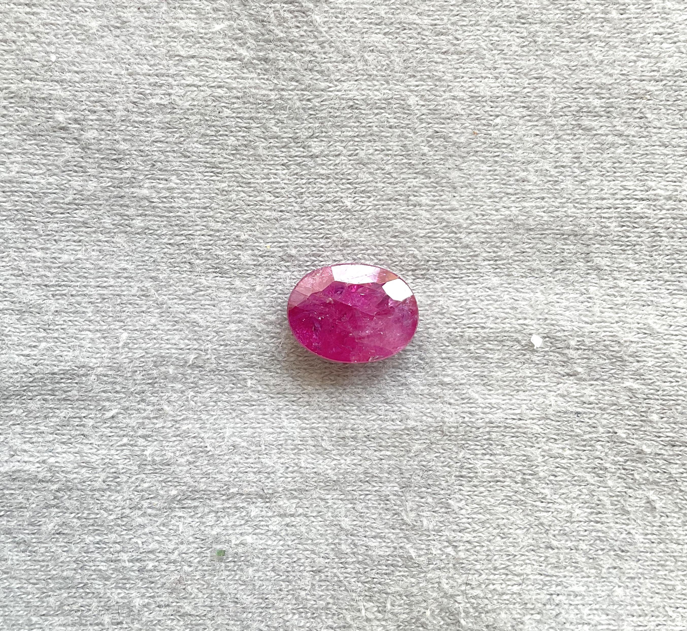 Zertifiziert 3.60 Karat Mosambik Rubin Oval Facettenschliff Stein keine Hitze natürlichen Edelstein

Gewicht: 3,60 Karat
Größe:  11x8x4 MM
Stücke: 1
Form: Facettierter Stein im Ovalschliff