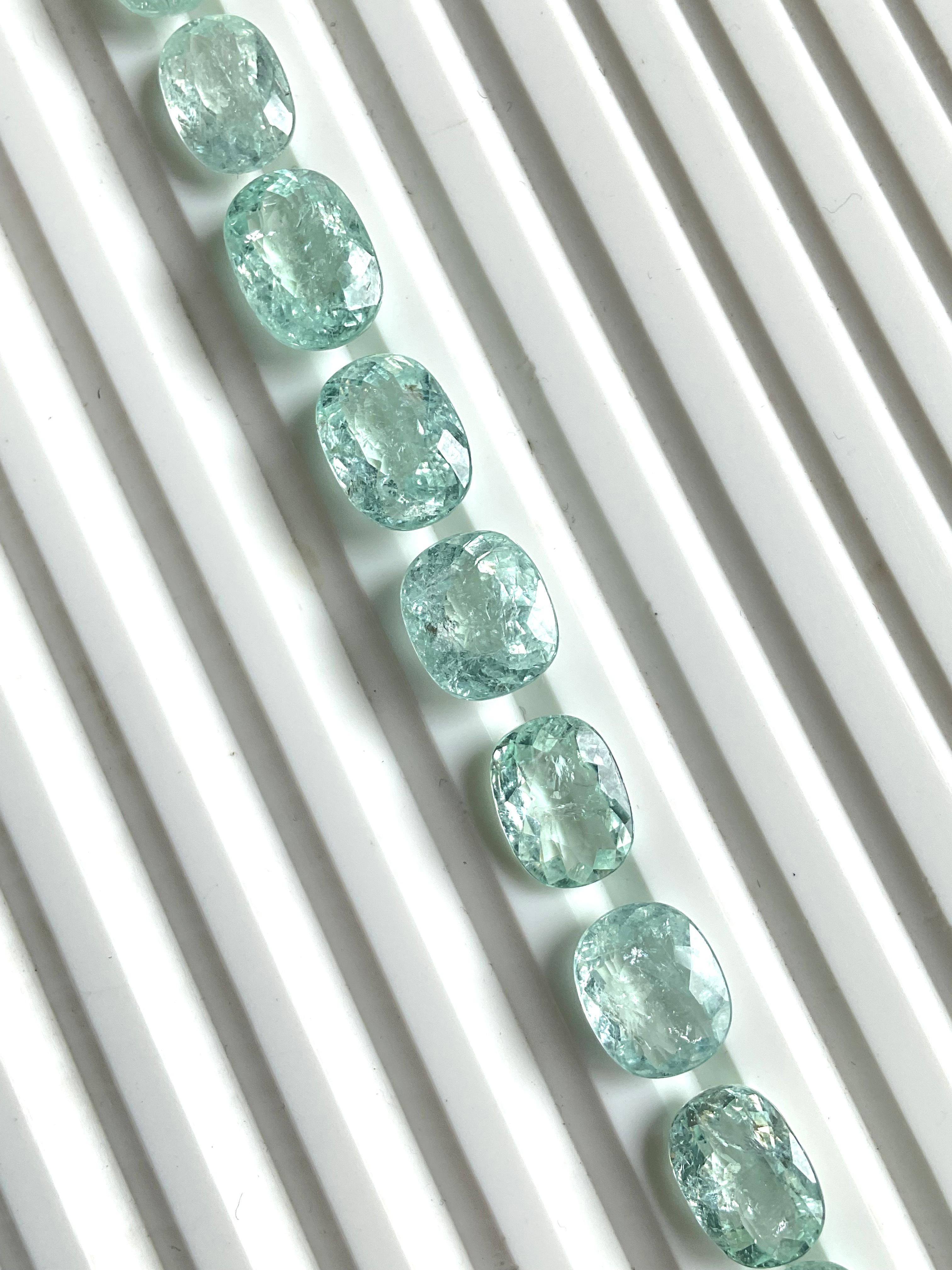 Tourmaline Paraiba certifiée 36,04 carats de taille ovale pour la bijouterie d'art Neuf - En vente à Jaipur, RJ